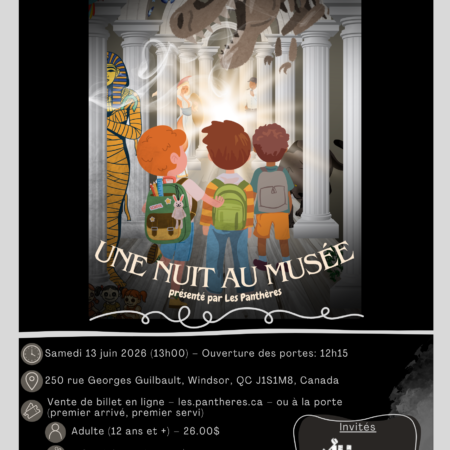 Billet Spectacle 13 juin 13h00
